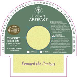 Urban Artifact Strawberry, Ginger, Lime