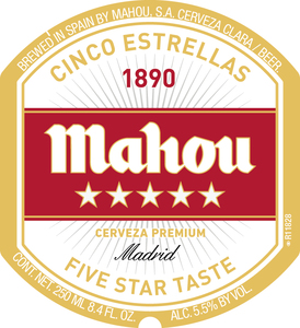 Mahou Cinco Estrellas