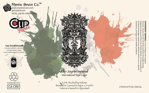 Mystic Bruin Co. Clip Joynte Imperial International Style Lager