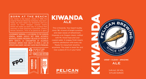 Pelican Brewing Kiwanda Ale May 2023