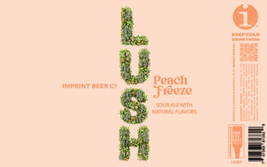 Imprint Beer Co. Lush Peach Freeze