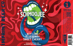 Imprint Beer Co. Schmoojee Key Lime Blueberry Sweet Cherry