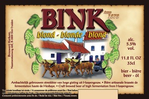 Brewery Kerkom Bink Blond