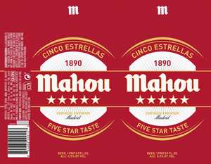 Mahou Cinco Estrellas