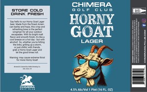 Chimera Horny Goat Lager 