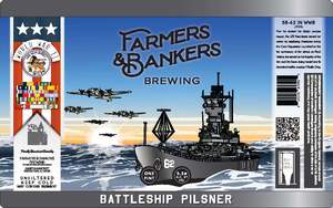Farmers & Bankers Brewing Farmers & Bankers Brewing, Battleship Pilsner