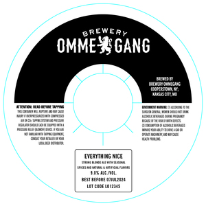 Ommegang Everything Nice