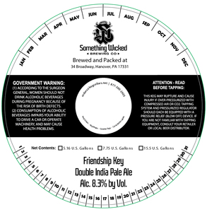 Friendship Key Double India Pale Ale May 2023