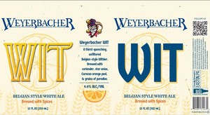 Weyerbacher Wit May 2023