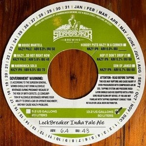 Stormbreaker Brewing Lockbreaker May 2023