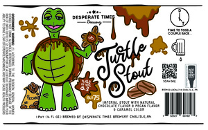 Desperate Times Brewery Turtle Stout