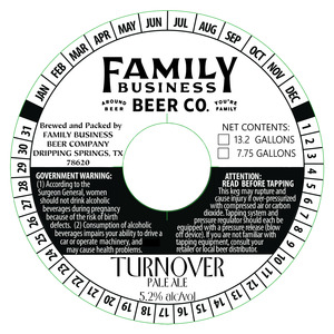 Turnover Pale Ale 