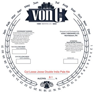 Vonc Brewing Co. Cut Loose Joose Double India Pale Ale