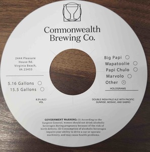 Commonwealth Brewing Co Holograms