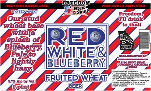 Freedom Brew & Shine Red, White & Blueberry