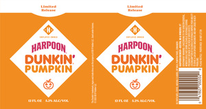 Harpoon Dunkin' Pumpkin May 2023