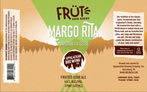 Margo Rita Margarita Gose Fruited Sour Ale