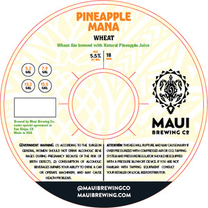 Maui Brewing Co. Pineapple Mana Wheat