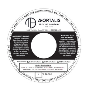 Mortalis Brewing Company Hydra | Pucker Face