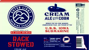 Rack Stowed Cream Ale 