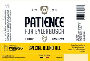 Eylenbosch Patience For Eylenbosch Special Blond Ale May 2023