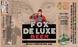 Church Street Fox De Luxe Beer