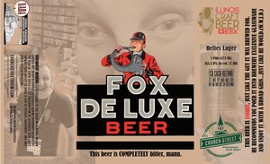 Church Street Fox De Luxe Beer