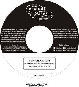 Creature Comforts Brewing Co. Heater Action May 2023