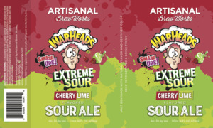 Warheads Extreme Sour Ale Cherry Lime Smashups May 2023