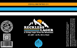 Odell Brewing Company Reckless Lager