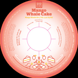 Mango Whale Cake 