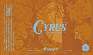 Perennial Artisan Ales Cyrus May 2023