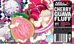 Axe & Arrow Brewing Cherry Guava Fluff Sour Ale With Cherry, Guava And Marshmallow
