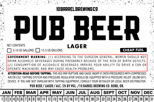10 Barrel Brewing Co. Pub Beer March 2024