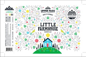 Upper Pass Beer Company Little Farmhouse Saison Ale March 2024