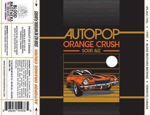 Blood Brothers Brewing Autopop Orange Crush Sour Ale