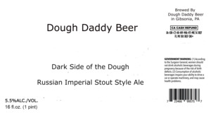 Dough Daddy Beer Dark Side Of The Dough