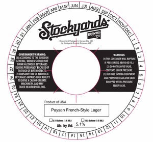 Paysan French-style Lager March 2024