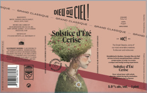 Dieu Du Ciel Solstice D'ÉtÉ Cerise