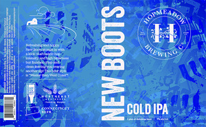Hopmeadow Brewing Company New Boots Cold IPA April 2024