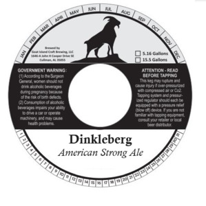 Dinkleberg American Strong Ale March 2024
