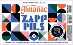 Almanac Beer Co. Zapf Pils