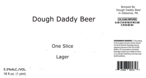 Dough Daddy Beer One Slice