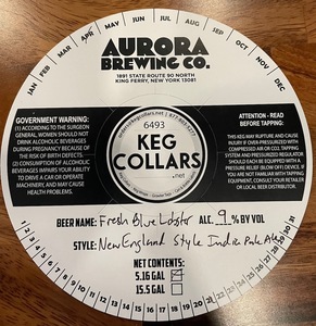 Aurora Brewing Co Fresh Blue Lobster March 2024