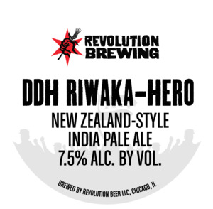 Revolution Brewing Ddh Riwaka Hero