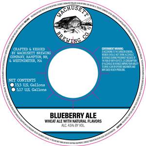 Wachusett Blueberry Ale