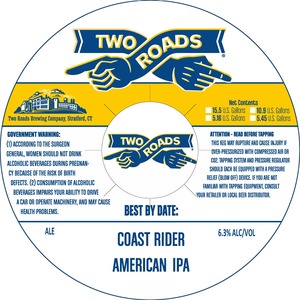 Two Roads Coast Rider American IPA