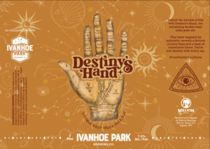 Melvin Brewing Destiny's Hand Double Hazy IPA
