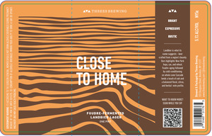 Close To Home Foudre-fermented Landbier Lager 