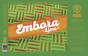 Lasting Brass Brewing Co. Embora Lime